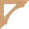 Ekena Millwork Legacy Traditional Smooth Bracket w/ Offset Brace, Western Red Cedar, 7 1/2"W x 44"D x 44"H BKT0806X44X44LEC01SWR - alternate 3